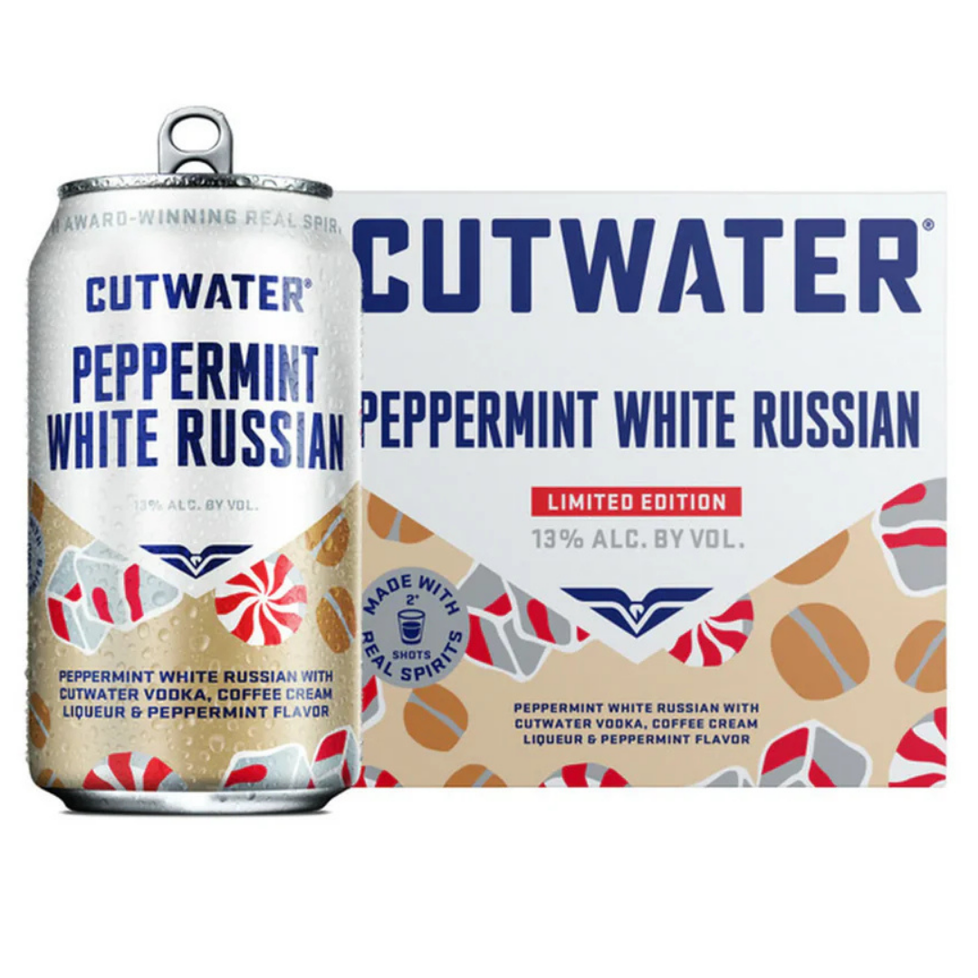 Cutwater Peppermint White Russian 4 Pack