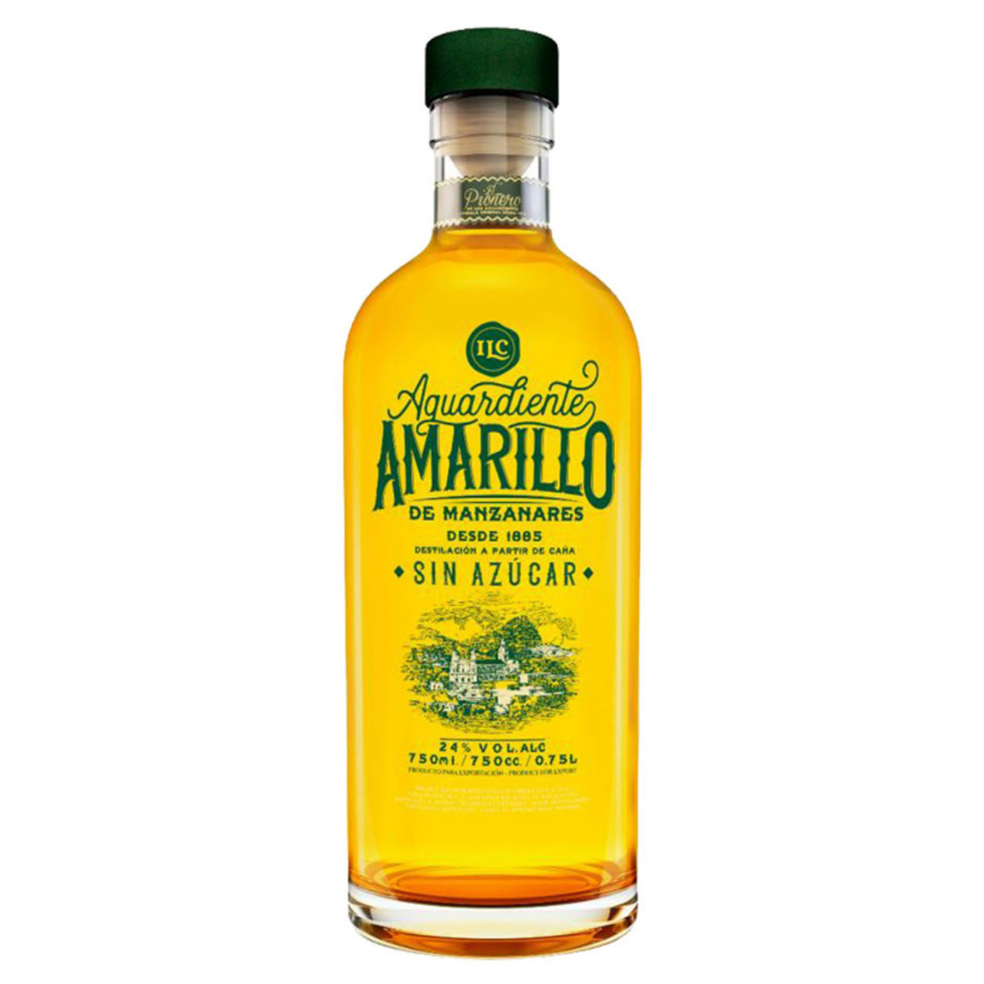 Aguardiente Amarillo Sin Azucar 750ml