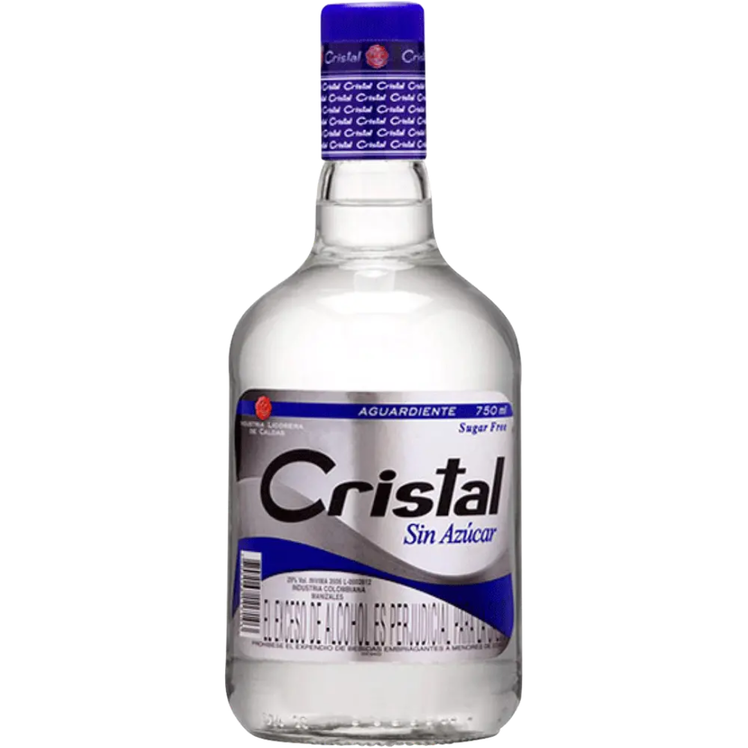 Cristal Aguardiente Sin Azucar