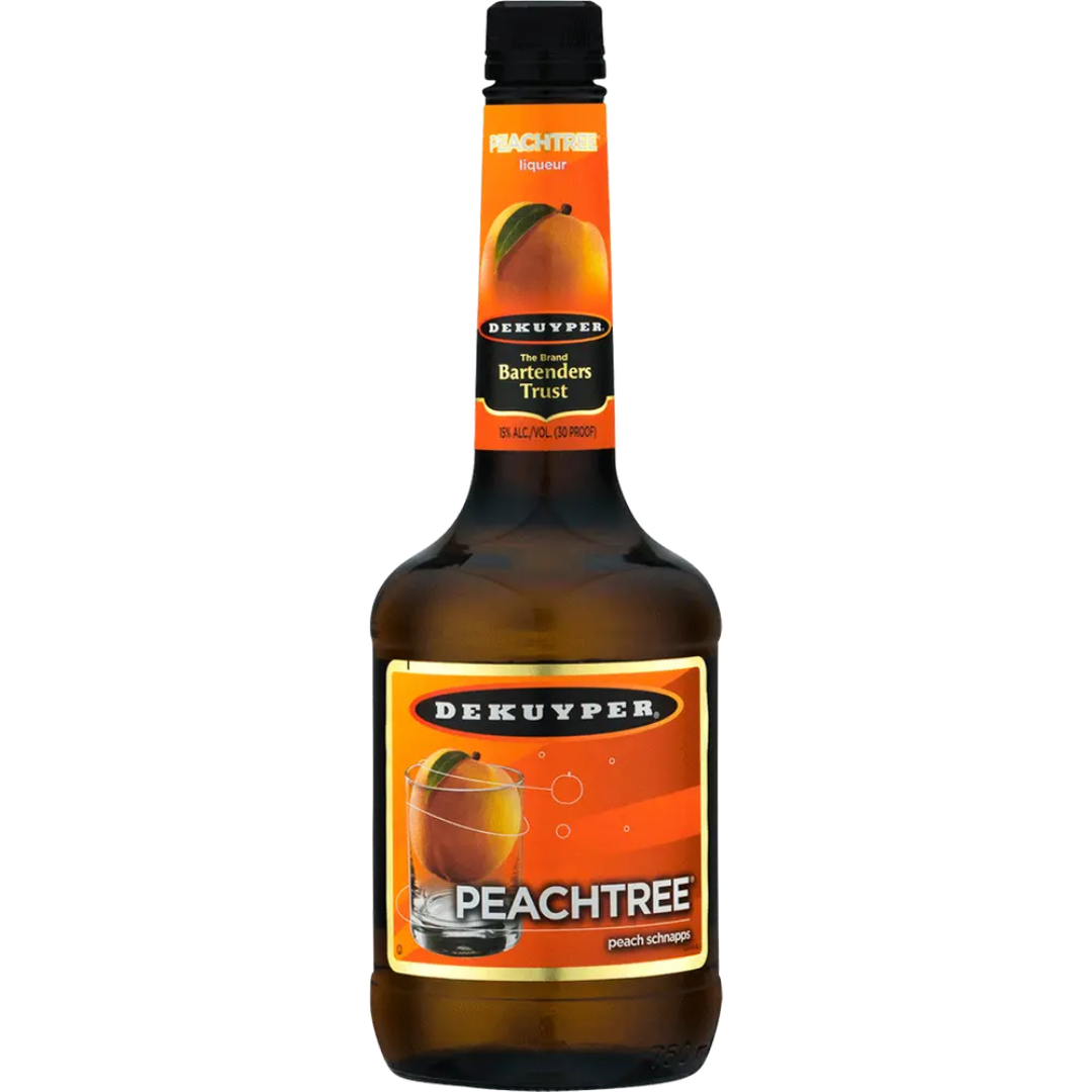 DeKuyper Peachtree Schnapps Liqueur 750ml