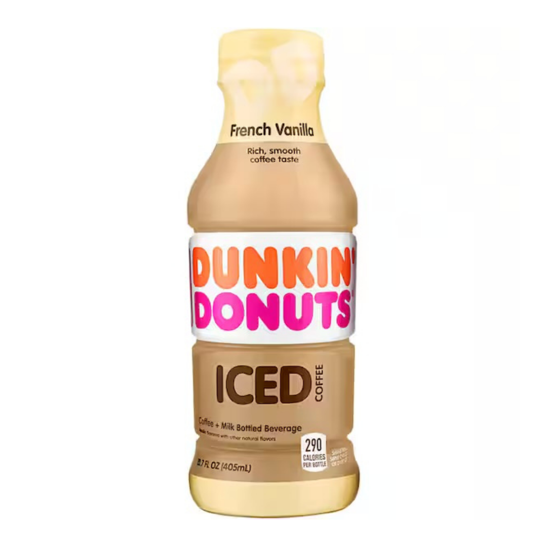 Dunkin' Donuts French Vanilla Iced Coffee (13.7oz)