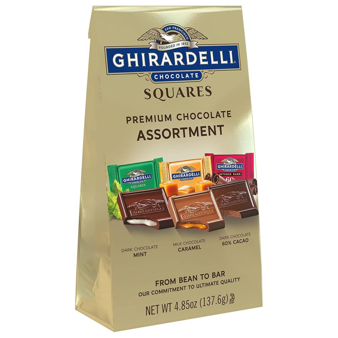 Ghirardelli Assorted Chocolate Squares (4.85oz Bag)