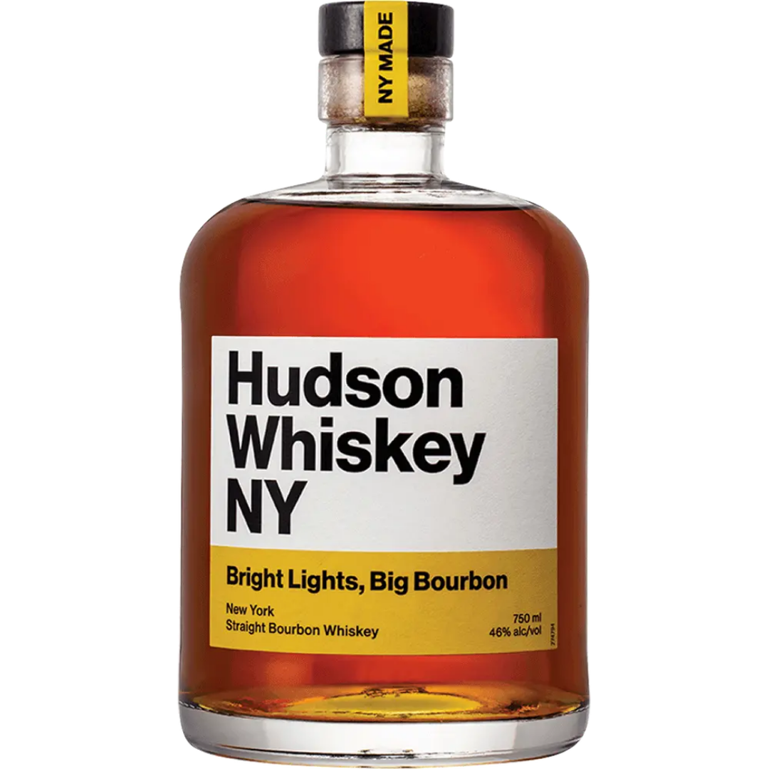 Hudson Whiskey Bright Lights Big Bourbon