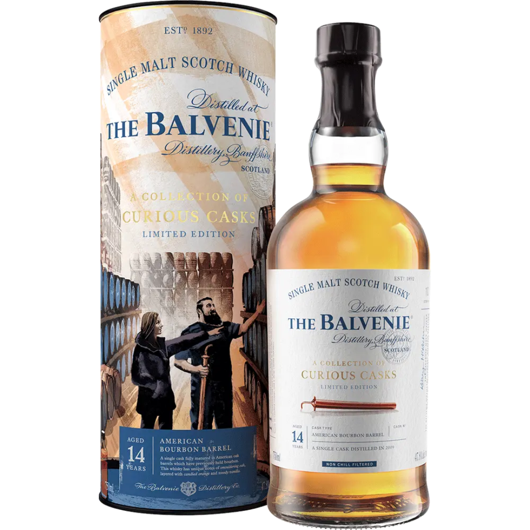 The Balvenie 14 Year American Bourbon Barrell Cask Single Malt Scotch Whiskey